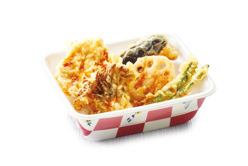 持ち帰り限定「鶏と舞茸の天丼弁当」