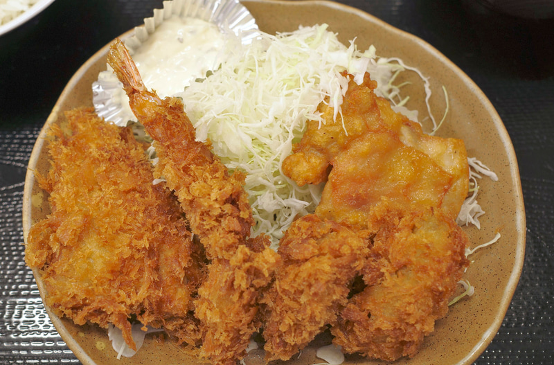 揚げ物はALLビッグサイズ！