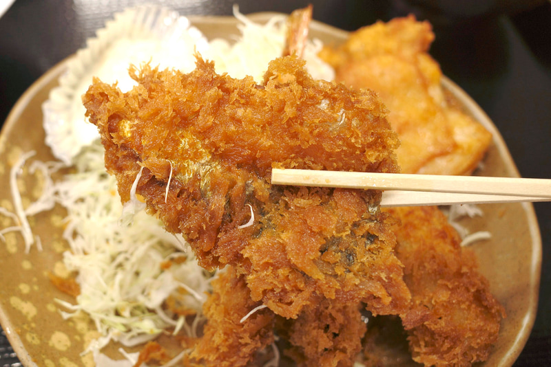 サバフライは身と脂の旨味がどちらも強強！