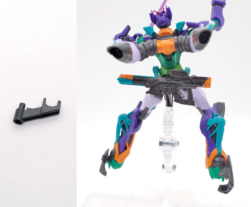 かゆいところに手が届くビームライフル固定パーツは「HG 1/144 GQuuuuuuX」にも欲しいのが本音!