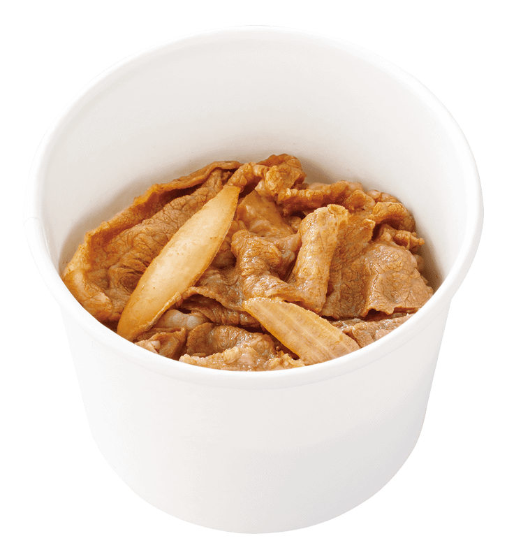 「肉だく(牛小鉢)」(テイクアウト)