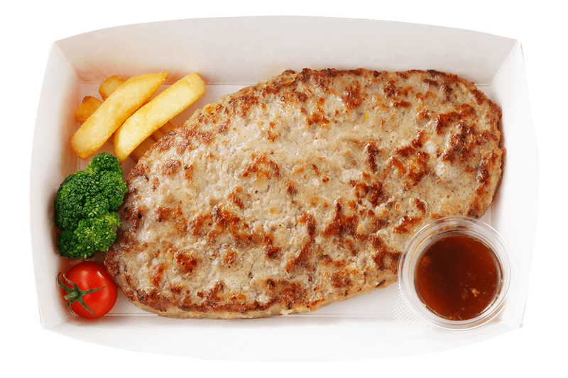 「ガリバーバーグ(レギュラー)」(盛り付け量460g/エネルギー741kcal)