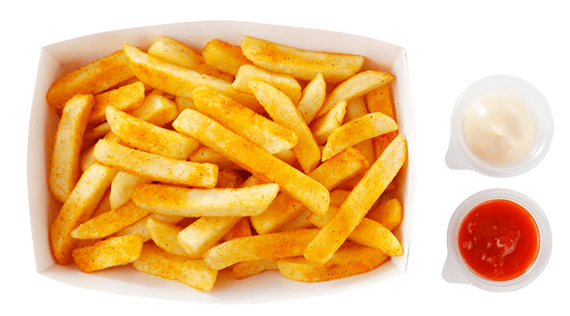 「ガリバースパイシーポテト」(盛り付け量752g/エネルギー1,374kcal)