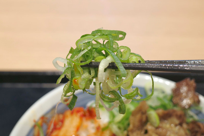 青ねぎは冷たく後味キリリ！