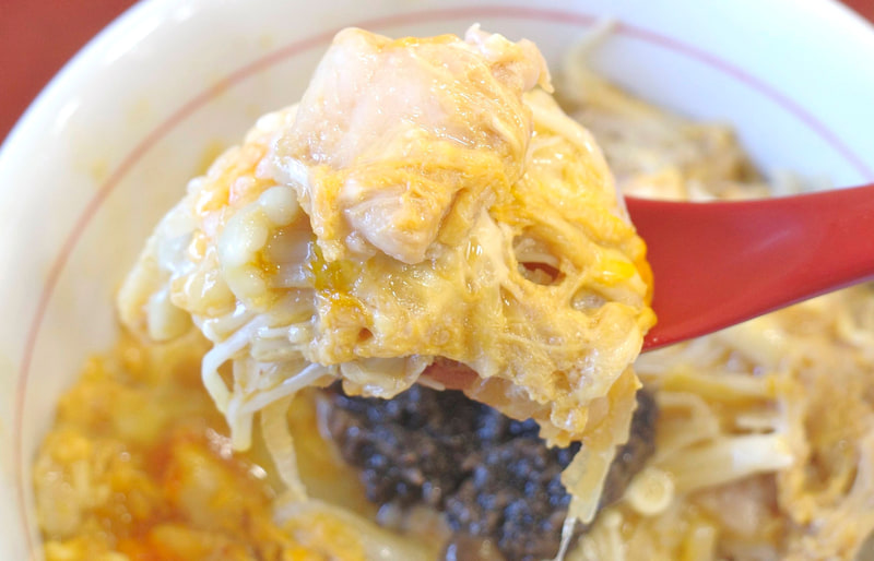 黒トリュフ抜きの「きのこ親子丼」でもなかなかの美味！