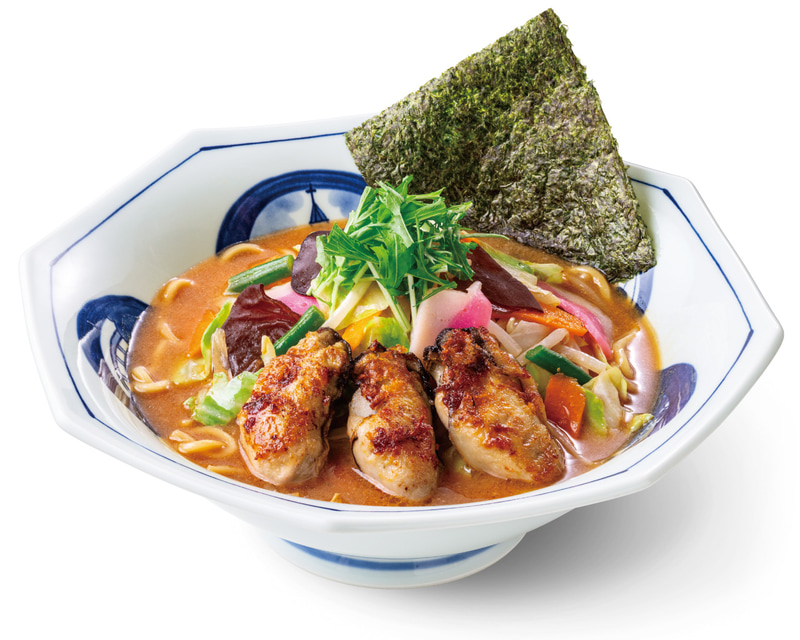 「かきちゃんぽん みそ」かき3個入り 1,390円(特別価格1,410円)(税込)