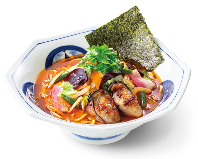 「かきちゃんぽん チゲ」かき2個入り 1,190円(特別価格1,210円)(税込)