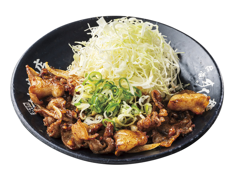 『とんこつ醤油牛カルビホルモン定食』1,390円(税込)