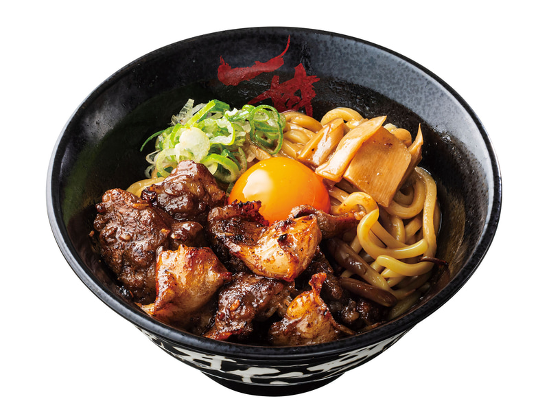 『とんこつ醤油牛カルビホルモン油そば』並(1玉) 1,290円(税込)