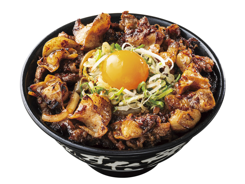 『とんこつ醤油牛カルビホルモン丼 肉量2倍』2,090円(税込)