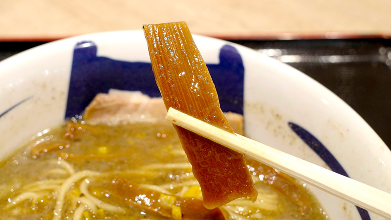 メンマはもう数本増量して欲しいのが本音!