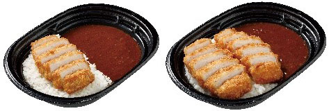 左が通常品、右が盛りすぎ商品