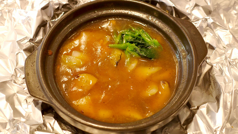 鍋の中には餡以上に具がたっぷり詰まっています!