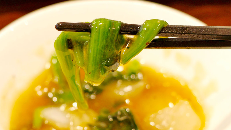 ほうれん草は後味ビターなことも相まって、お口直ししたい時にピッタリ!