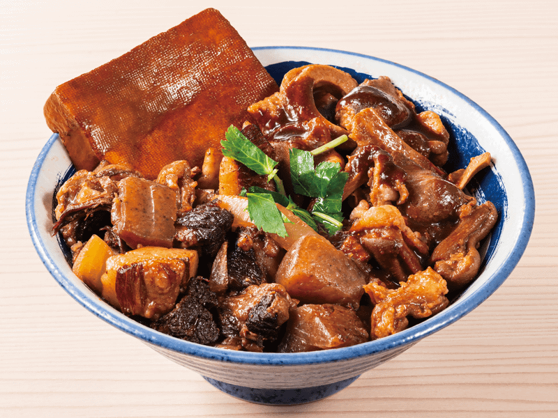 合い盛り牛ホルめし 940円(税込1,034円)