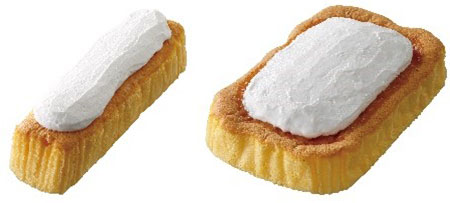 左が通常品、右が盛りすぎ商品