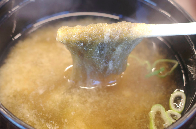 とろろ昆布入りのみそ汁でFINISH!