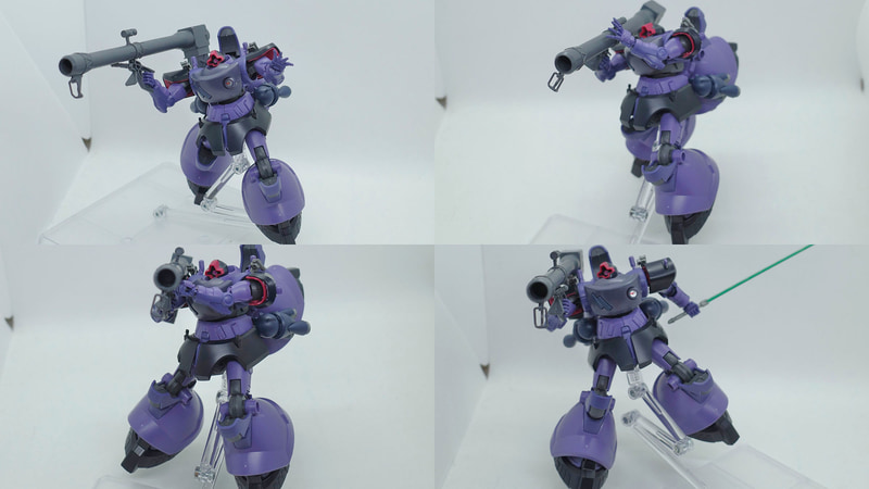 腕が堅牢なこともあってか、ジャイアント・バズによって腕が垂れてしまう心配なし!