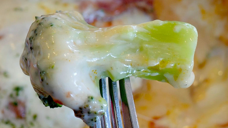 ブロッコリーは大きくさっぱりテイスト!