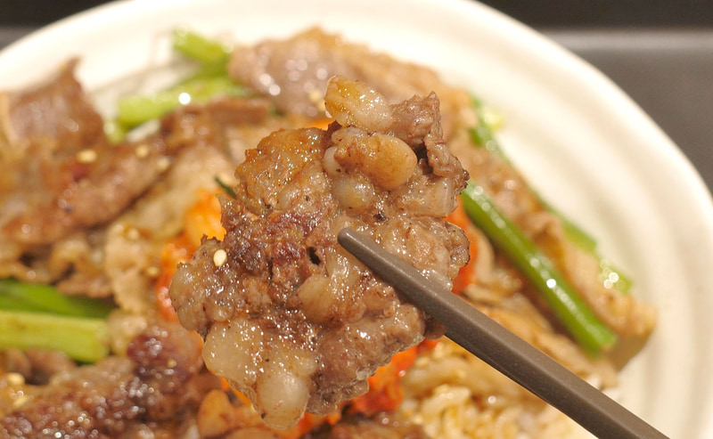 特選ブリスケット肉は柔らかくお肉の旨味が強め!