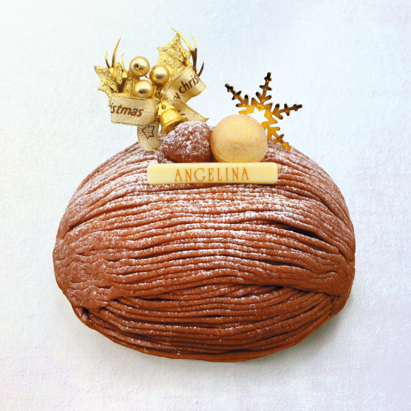 アンジェリーナ「モンブラン ドゥ ノエル」(直径15cm)　5,400円