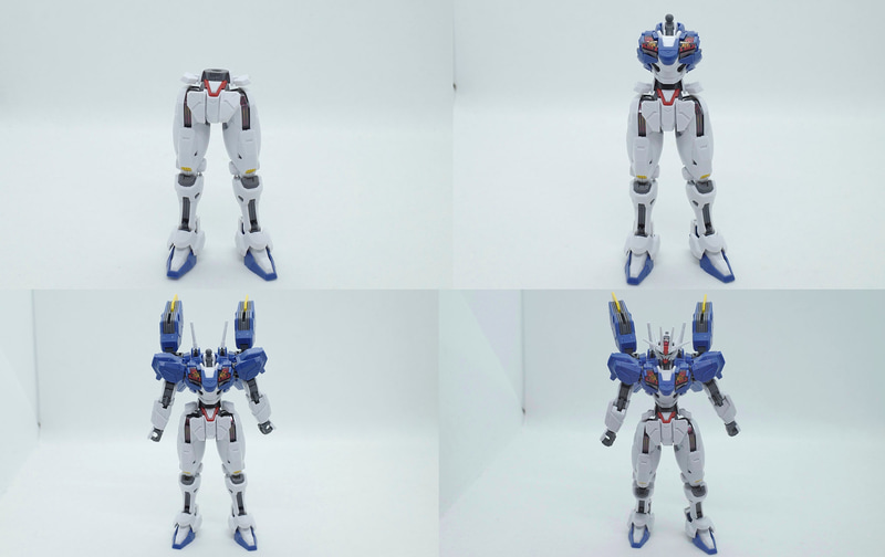 前モデルの「HG 1/144 ガンダムエアリアル」より時間がかかったものの、「HG 1/144 ガンダムエアリアル(改修型)」も組み立てやすさがグー!
