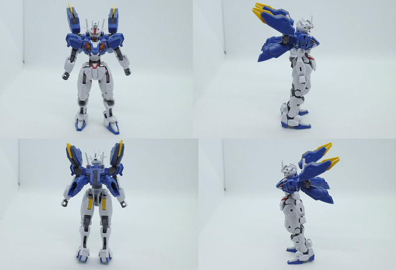 「HG 1/144 ガンダムエアリアル(改修型)」は、「HG 1/144 ガンダムエアリアル」と比べて兵器らしさがマシマシに!