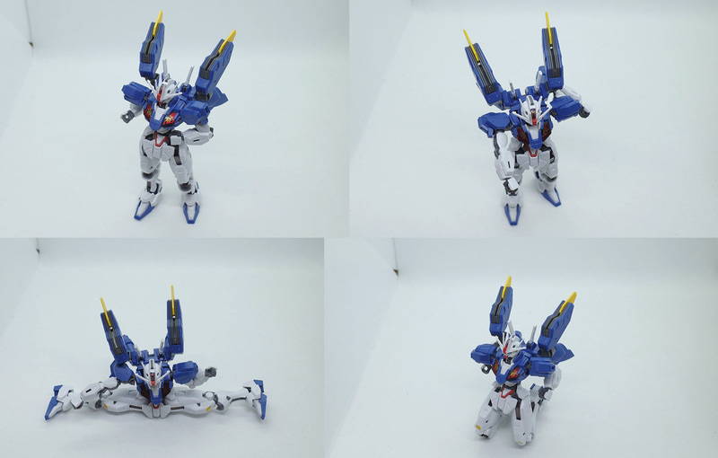 可動範囲は「HG 1/144 ガンダムエアリアル」と同等!