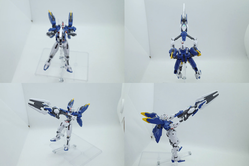 ロングレンジモードのビームライフルにエスカッシャンを設置することでガンビットライフル形態にパワーアップ!