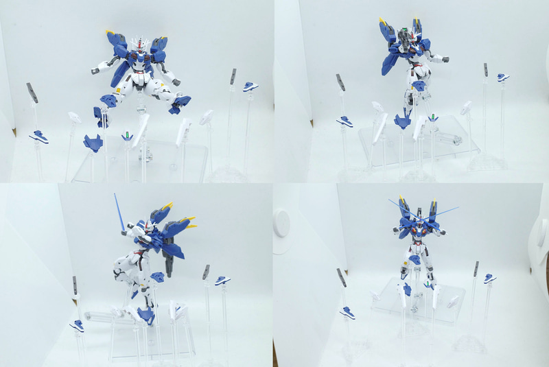 「水星の魔女 ウェポンディスプレイベース」のおかげで誘導兵器を活用した攻撃態勢を鮮やかにセッティング!