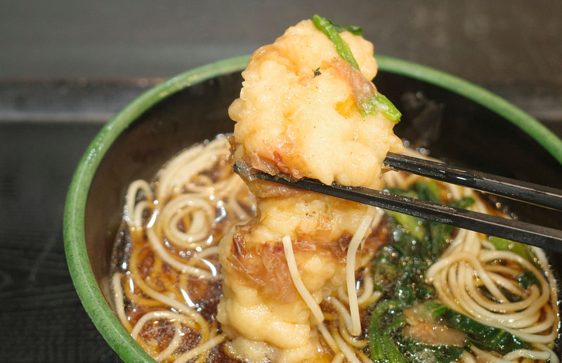 海老天はもう少し衣の量が少なければパーフェクト!