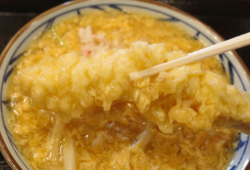 海老天は揚げ具合、身の厚み含めて満足度上々!