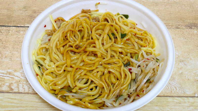 20秒ほどかき混ぜました!