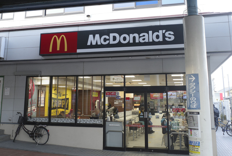 お店入口付近では「ドラゴンクエスト」コラボ第2弾のアピールは無し