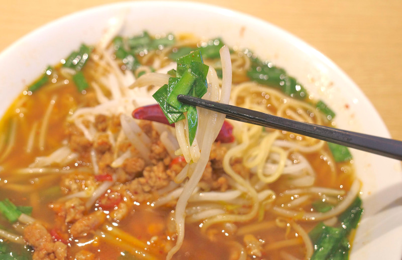 ニラ、もやしはどちらもフレッシュ感がグー!