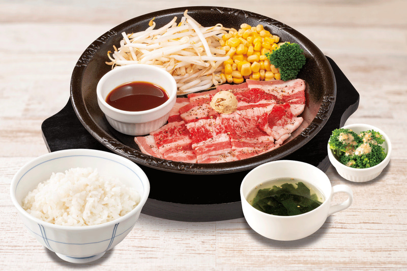 カルビ焼肉ランチセット