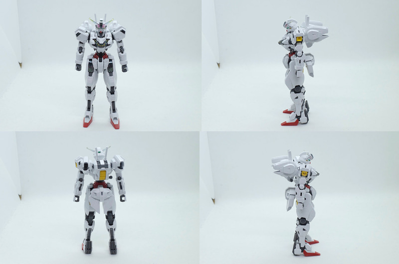 「HG 1/144 ガンダムキャリバーン」は、純白のカラーリングもあいまって兵器感ゼロ!