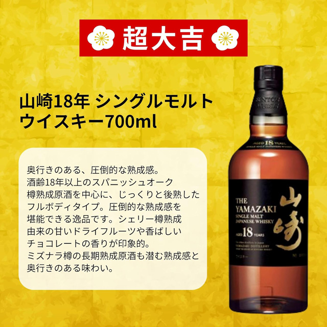 「山崎18年」の通常価格とテイスティングノート