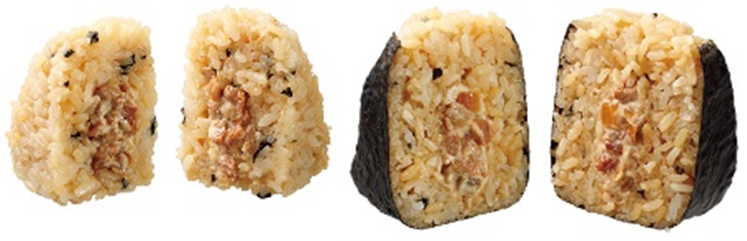 左が＜従来品＞、右が＜盛りすぎ商品＞