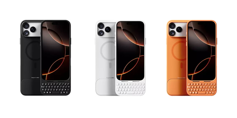 左からSpace Black、Cloud White、Cosmic Orange