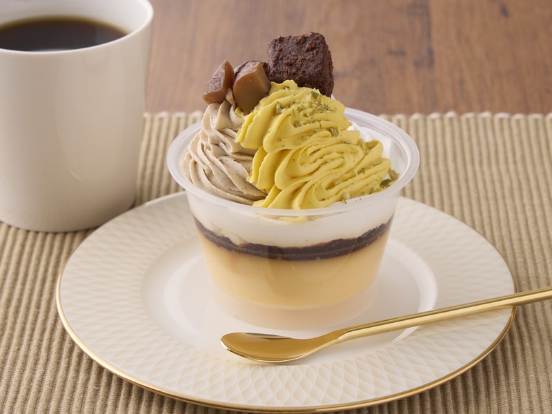 Wモンブランプリン 2種のマロンクリーム50%増量 イメージ