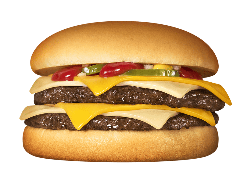 「チーズチーズダブルチーズバーガー」