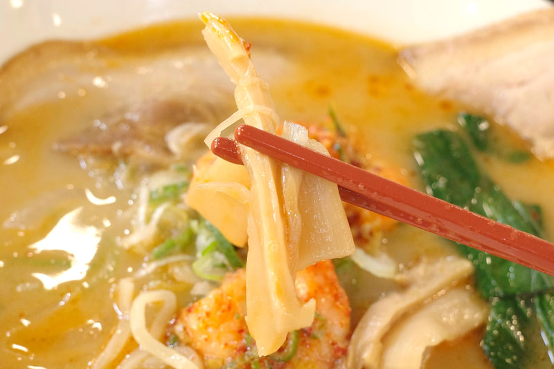 メンマは適度な固さが好印象!