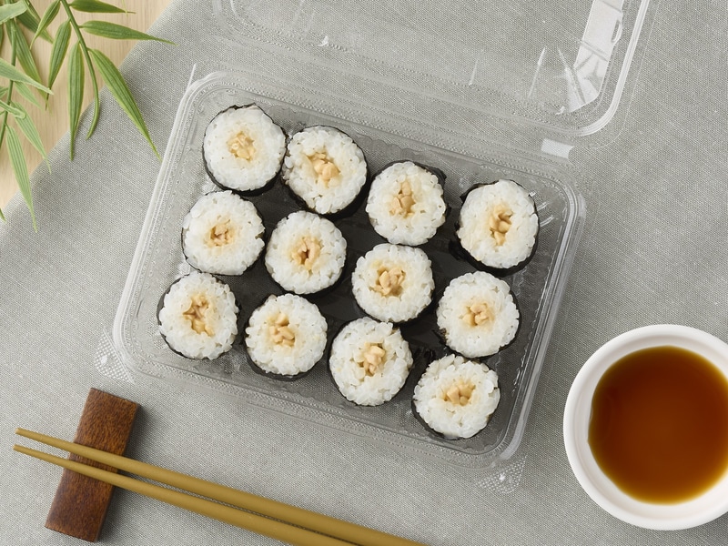 「ひきわり納豆細巻」通常 イメージ