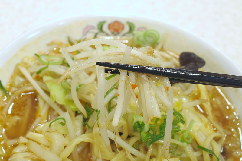 もやしはシャッキリとした食感が良好!