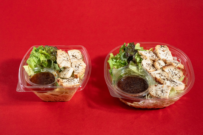 写真左：通常品、右：増量品