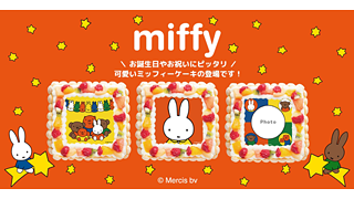 お子さんだけじゃなく女子へのプレゼントにもどうぞ 可愛いミッフィーのキャラクターケーキ発売 ネタとぴ