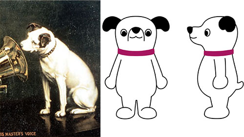 ビクターの ニッパー Nipper の仔犬時代 ニッパーくん が着ぐるみに 坂崎千春さんが作画 造形監修 ビクターロック祭り17 の会場で初披露 グッズも限定販売 ネタとぴ