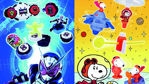 こんなスヌーピー見たことない 今度のハッピーセットは驚きの仕掛けの 仮面ライダージオウ と人類月面着陸50周年記念 スヌーピーとうちゅうはっけん が本日17日 金 発売 ネタとぴ