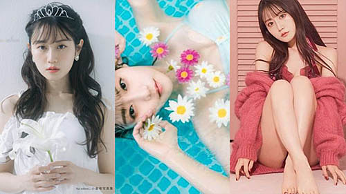 25歳の声優 小倉唯がpopな水着で水遊び ロリータ服 ネグリジェで魅せる 花に囲まれプリンセス 写真集 Yui Colore が発売 色をテーマに計7人のカメラマンが さまざまなカラーで表現 ネタとぴ